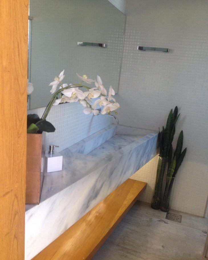 30 baños con bañera esculpida que te enamorarán