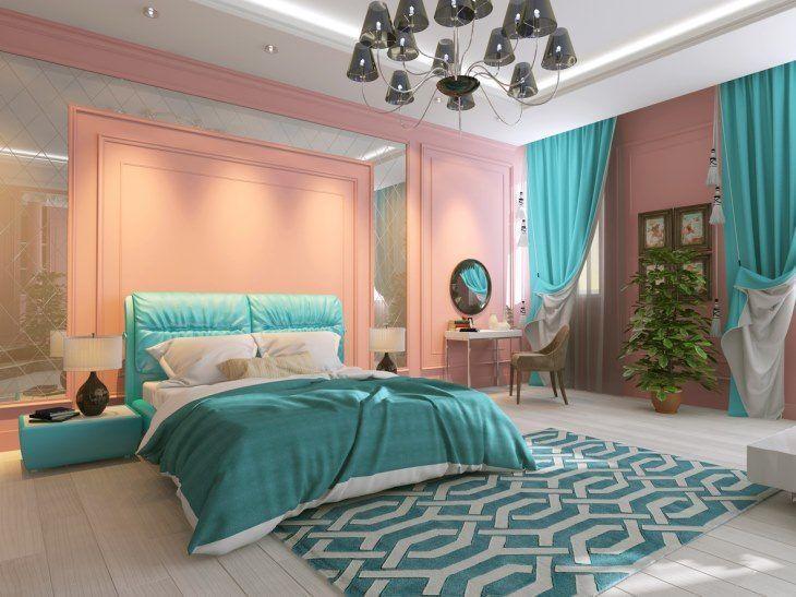 Hágalo con estilo al configurar una hermosa habitación azul en su hogar
