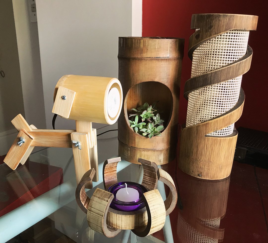 Artesanías de bambú: 70 ideas para decorar tu hogar