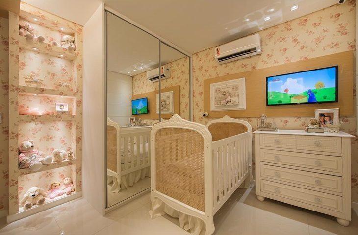 70 papeles pintados en las habitaciones del bebé: inspiración sin complicaciones