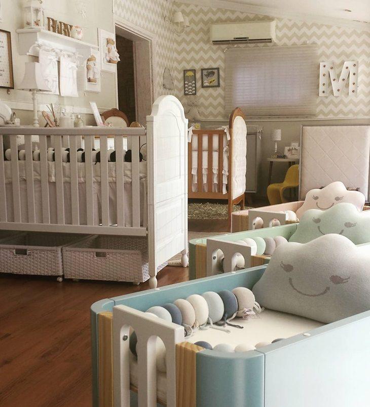 70 papeles pintados en las habitaciones del bebé: inspiración sin complicaciones