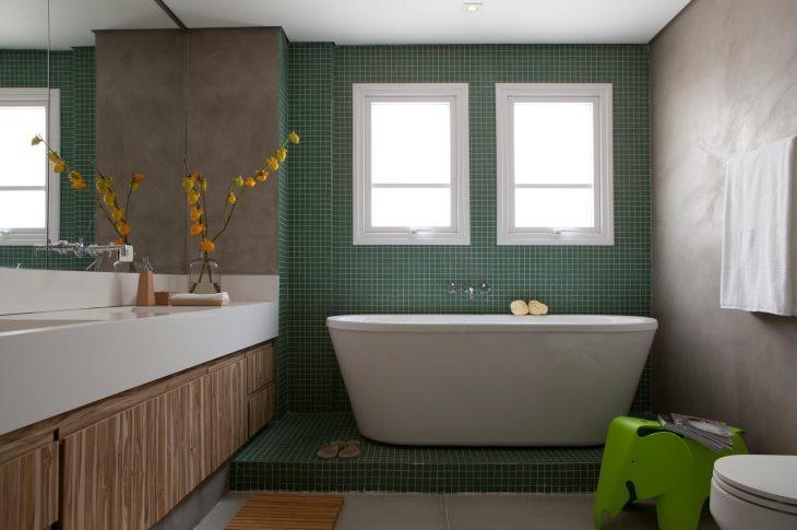 Baños con bañera: 100 ideas con impresionantes efectos visuales