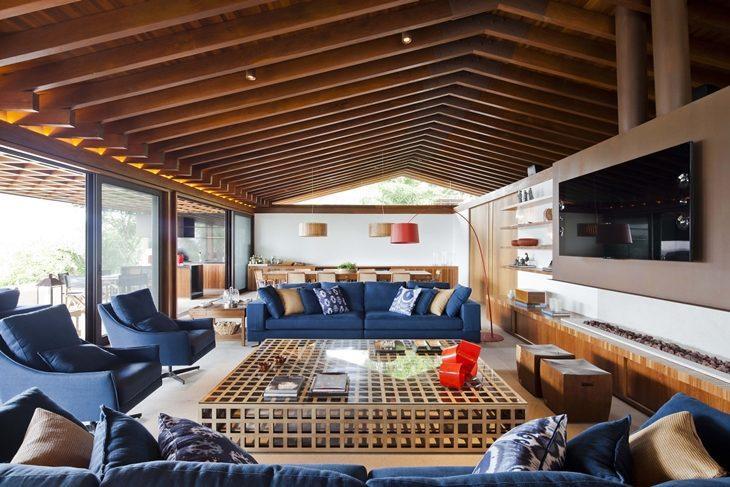 Apuesta por techos de madera para un entorno impresionante
