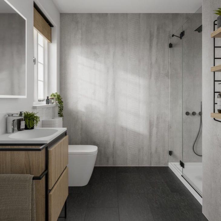 Cortina de baño: 70 inspiraciones para ducha y ventana