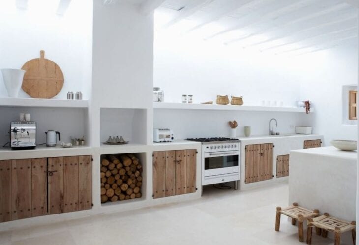40 ideas y consejos para diseñar una cocina de mampostería en casa