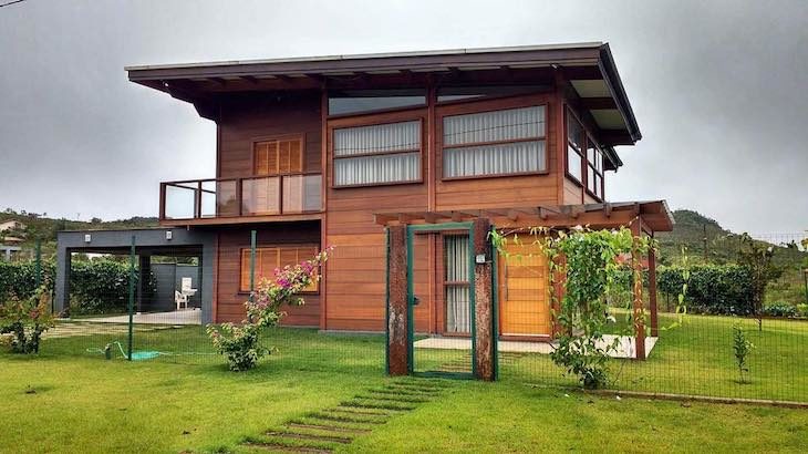 46 diseños espectaculares de hermosas casas de madera