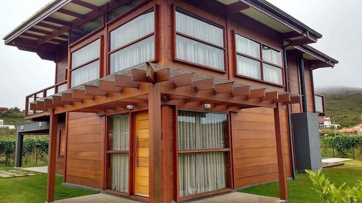 46 diseños espectaculares de hermosas casas de madera