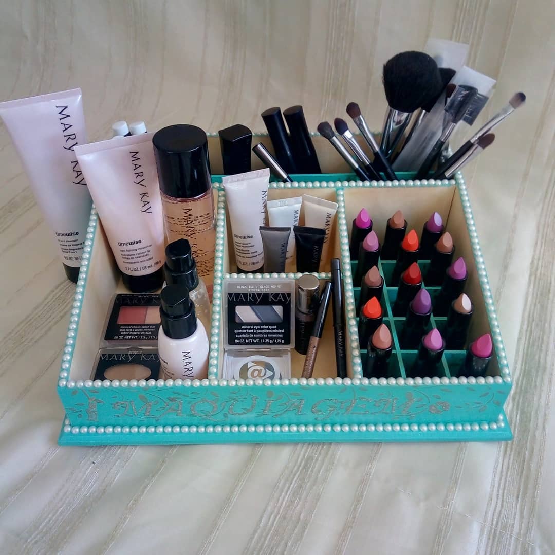 Organizador de maquillaje: 75 ideales y tutoriales para escapar del lío