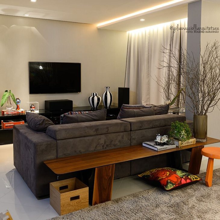 75 ideas para decorar y aprovechar mejor el espacio detrás del sofá