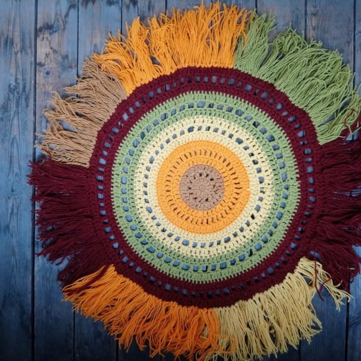50 modelos de alfombra de crochet para baño para decorar tu entorno