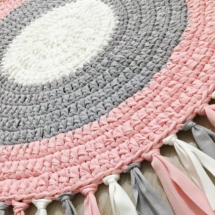 50 modelos de alfombra de crochet para baño para decorar tu entorno