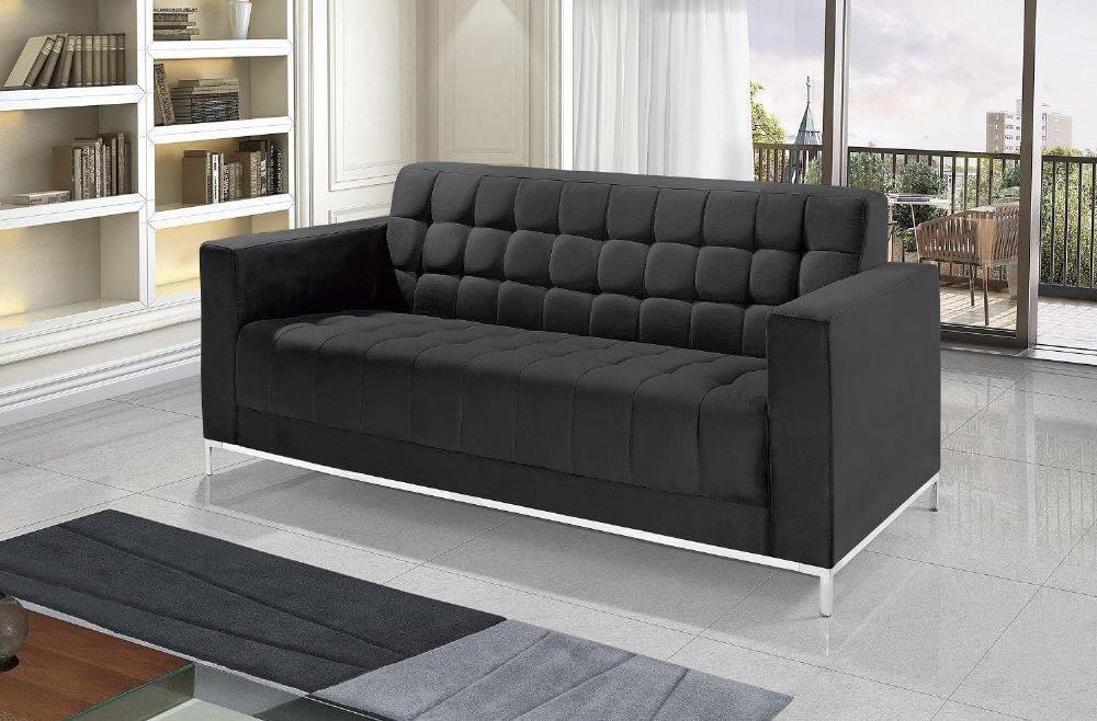 Sofá negro: 50 modelos para una habitación aún más elegante