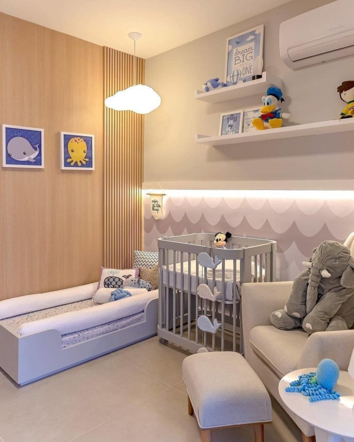 Estantería habitación bebé: 70 modelos y tutoriales para decorar