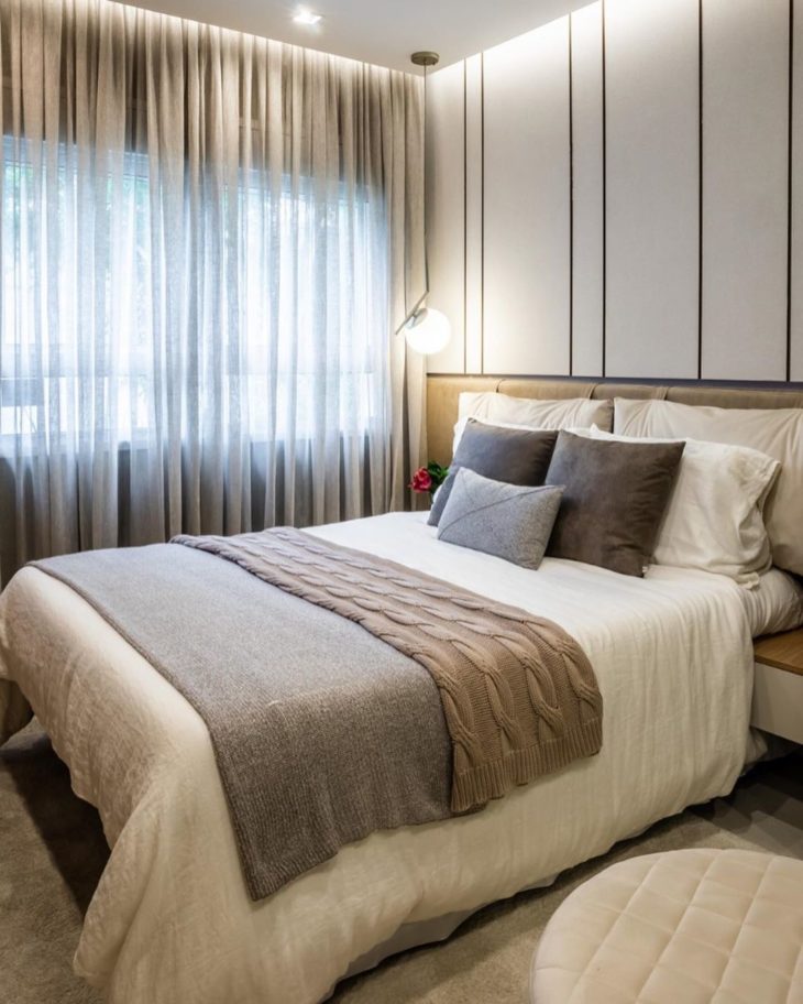 Cortina de dormitorio doble: 65 ideas y consejos para un ambiente acogedor