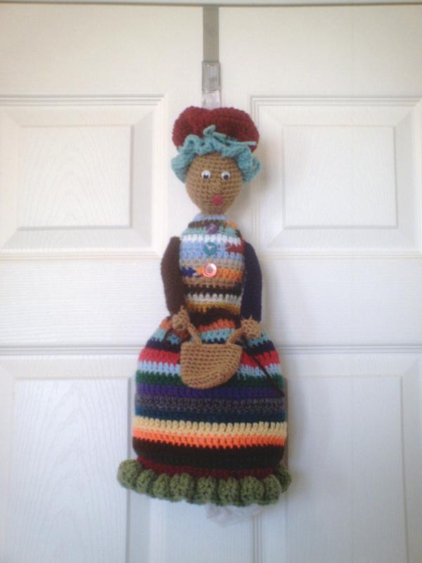 Saco-tirador de crochet: 68 modelos para decorar y organizar la casa