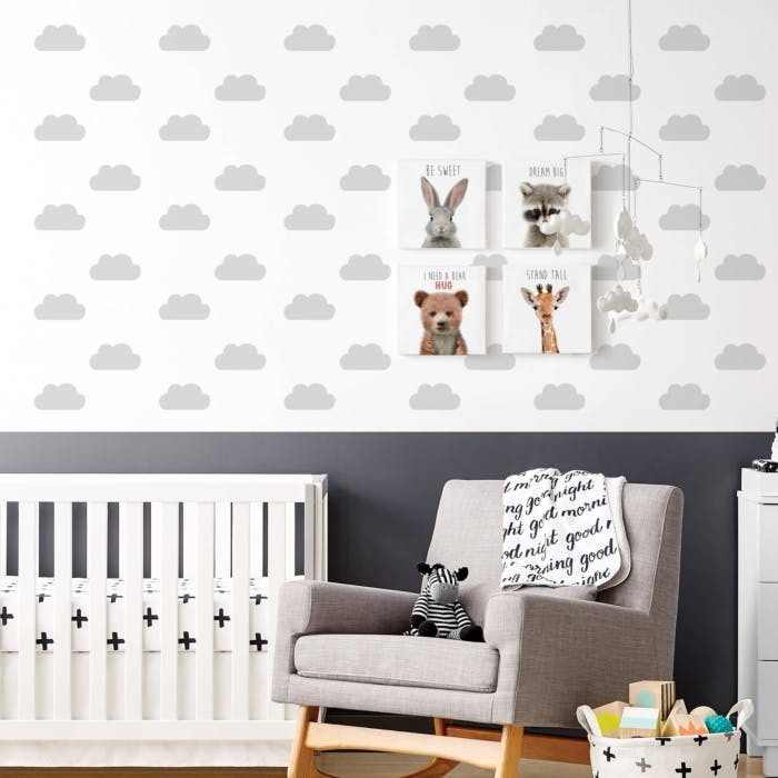 Pegatinas para la habitación del bebé: 60 ideas de decoración lindas y versátiles