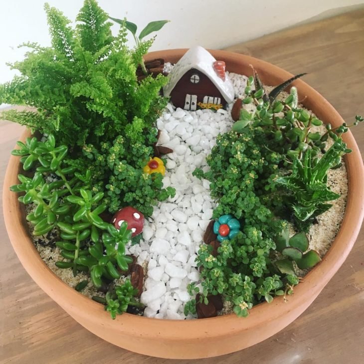 Mini jardín: 30 ideas y tutoriales para montar paisajes en miniatura
