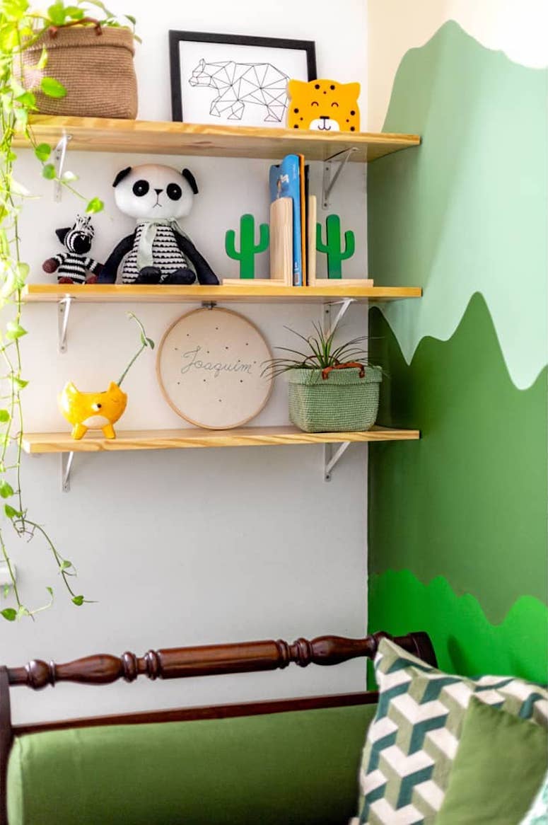 Estantería para habitación infantil: 70 formas de incluir la pieza en la decoración