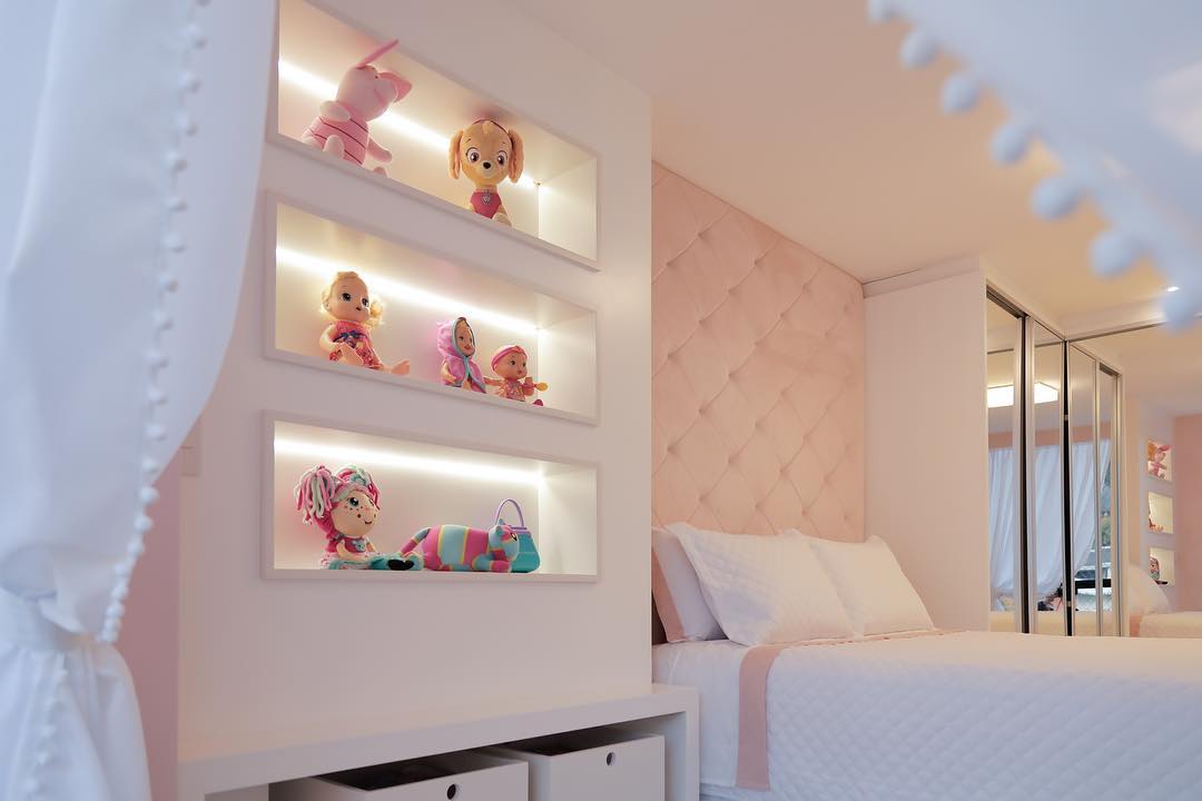 Dormitorio rosa: 75 increíbles inspiraciones de dormitorios femeninos