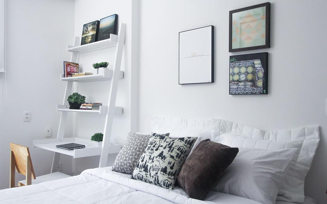 Mesa de estudio para dormitorio: 60 fotos, dónde comprar y cómo hacer.