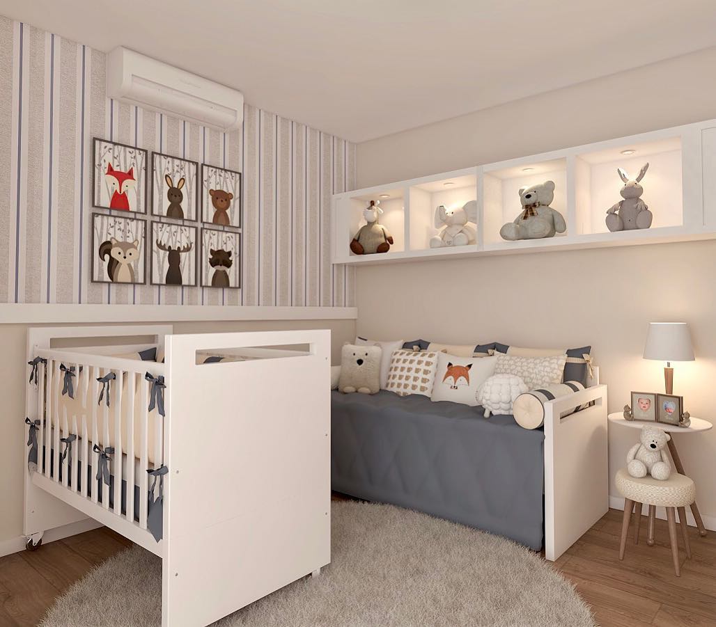 Alfombra de la habitación del bebé: 40 fotos para inspirarte en la decoración