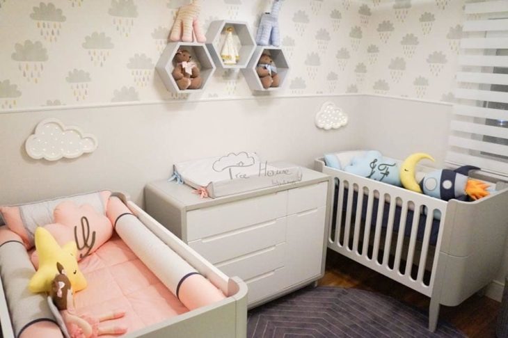 Nichos de la habitación del bebé: encanto y estilo en la decoración.