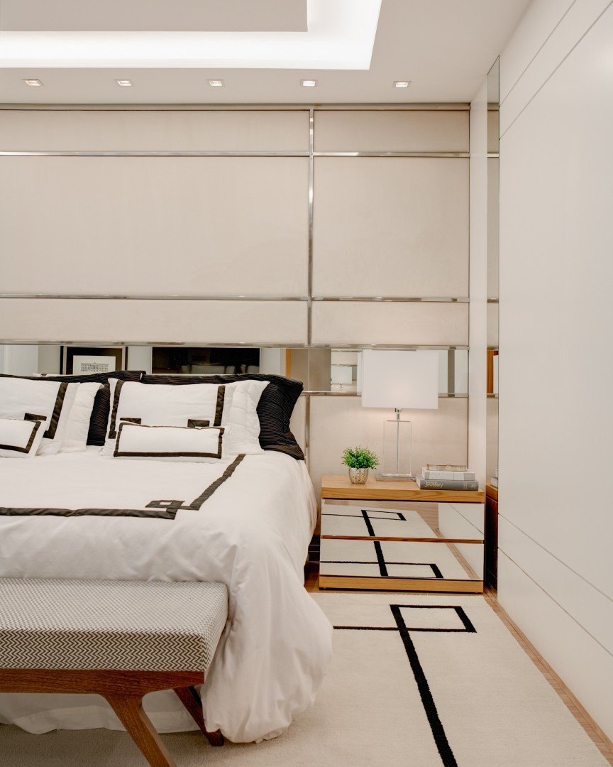 Alfombra de dormitorio: 85 hermosos modelos para brindar más comodidad