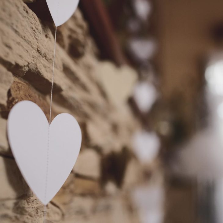 Cortina de corazones: 65 ideas para que tu decoración sea fascinante