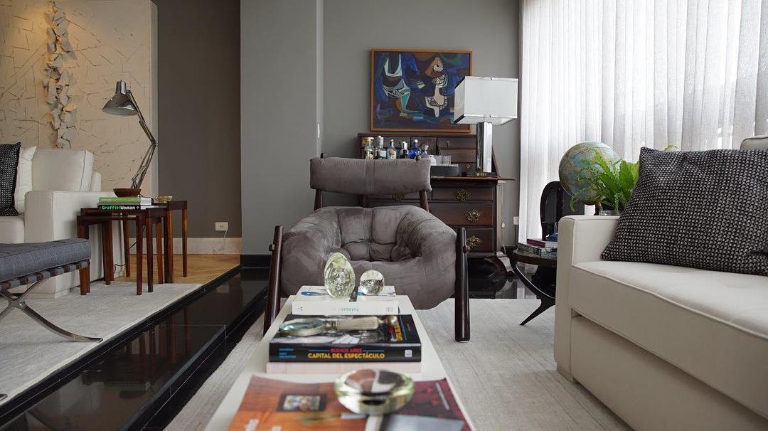 Pared gris: 70 fotos de ambientes cómodos y elegantes