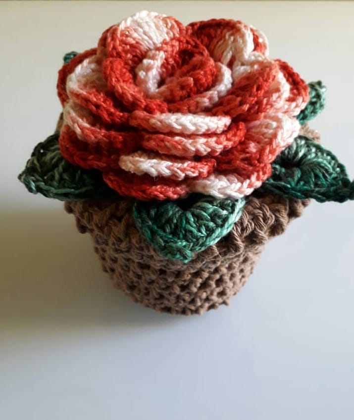 Crochet Rose: 75 fotos y tutoriales que te deleitarán con gran delicadeza