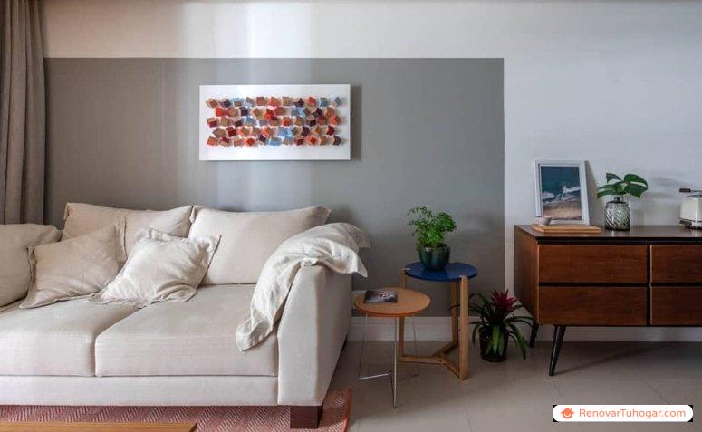 Pared gris: 70 fotos de ambientes cómodos y elegantes