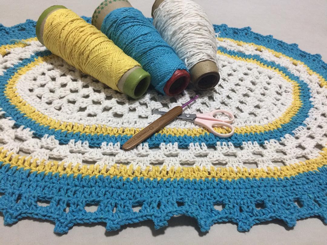 Alfombra de crochet ovalada: 70 ideas y tutoriales para hacer en casa