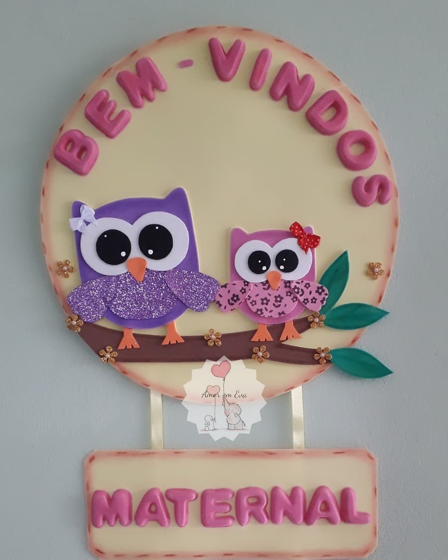 EVA Owl: tutoriales y 65 plantillas para decorar con gracia