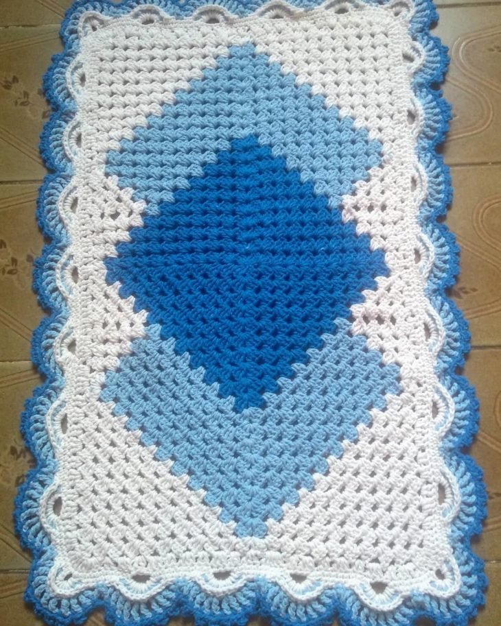 Boquilla de crochet para alfombras: 70 patrones y tutoriales increíbles para ti