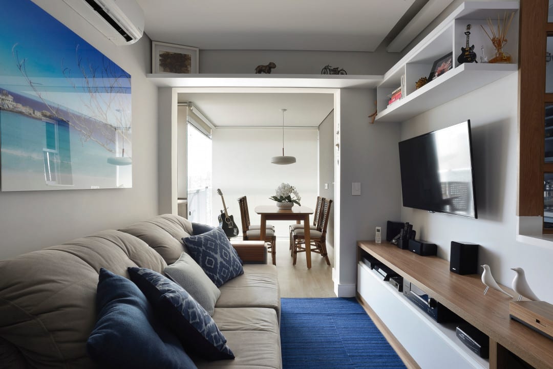 70 elegantes ideas de decoración para habitaciones de apartamentos pequeños