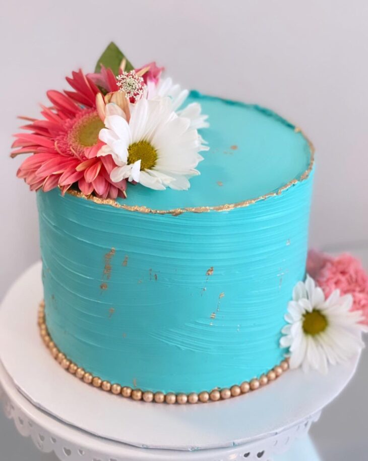 90 fotos de tarta Tiffany Blue para enamorarte de este color