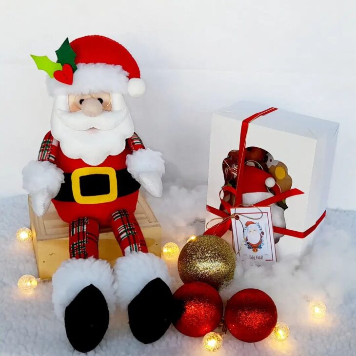 30 opciones de fieltro de Papá Noel para dejar tu casa en el estado de ánimo navideño