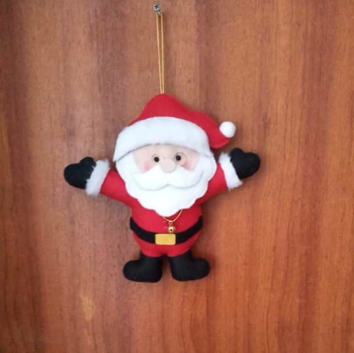 30 opciones de fieltro de Papá Noel para dejar tu casa en el estado de ánimo navideño