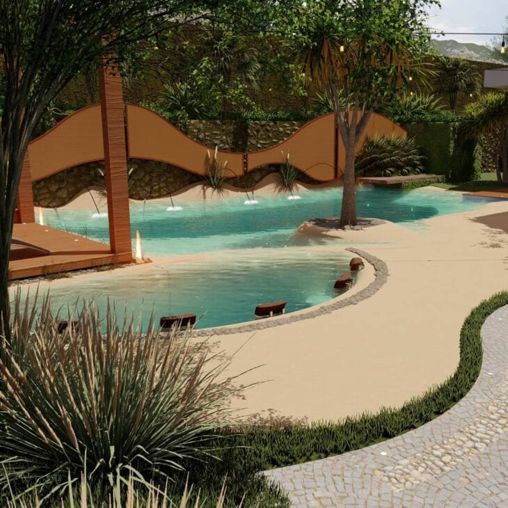 20 ideas para su propia piscina de arena y consejos de un arquitecto