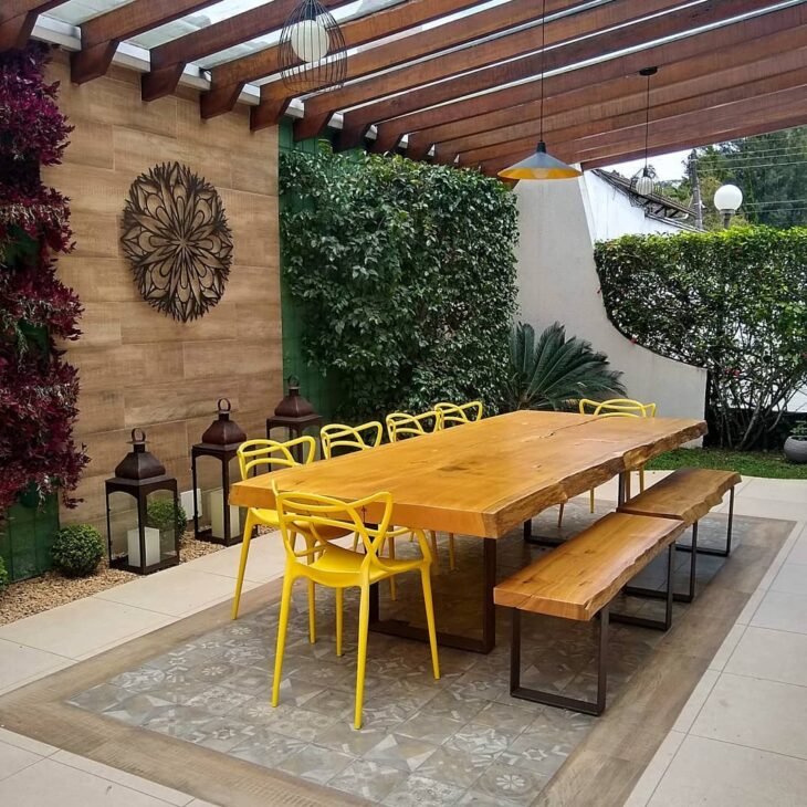 80 modelos de mesas de jardín que son un encanto para tu hogar