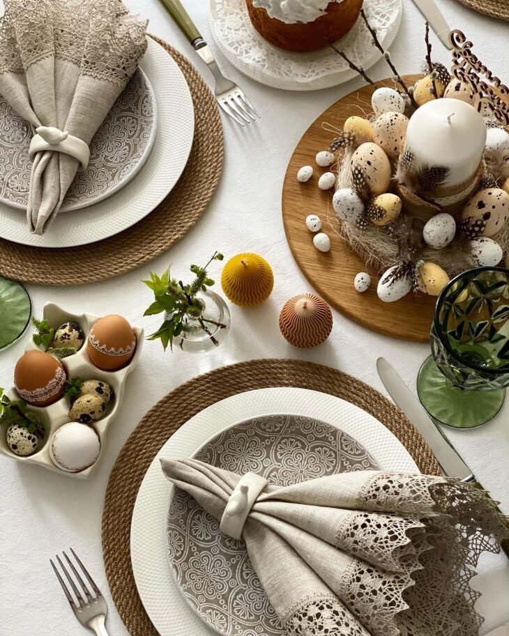 50 consejos sobre cómo montar una mesa puesta para Semana Santa