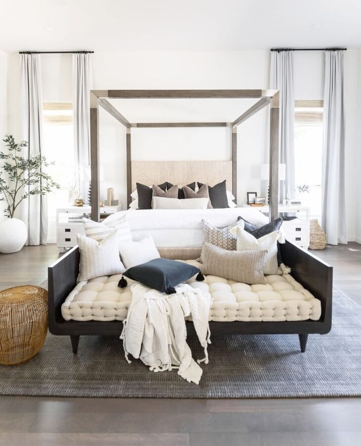 65 modelos de camas con dosel que muestran la elegancia de este artículo