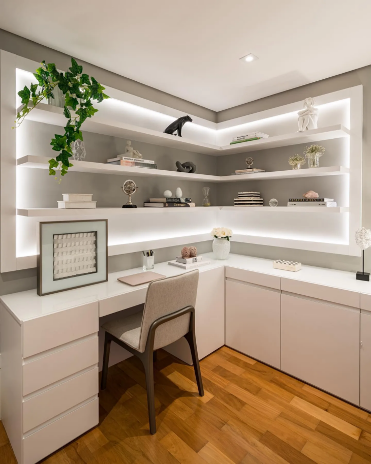 100 ideas de decoración de oficina en casa para arreglar tu rincón