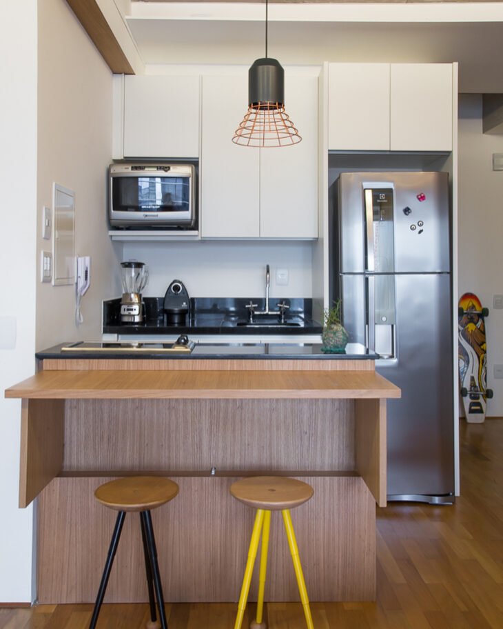 30 formas de agregar un gabinete de cocina blanco a tu proyecto