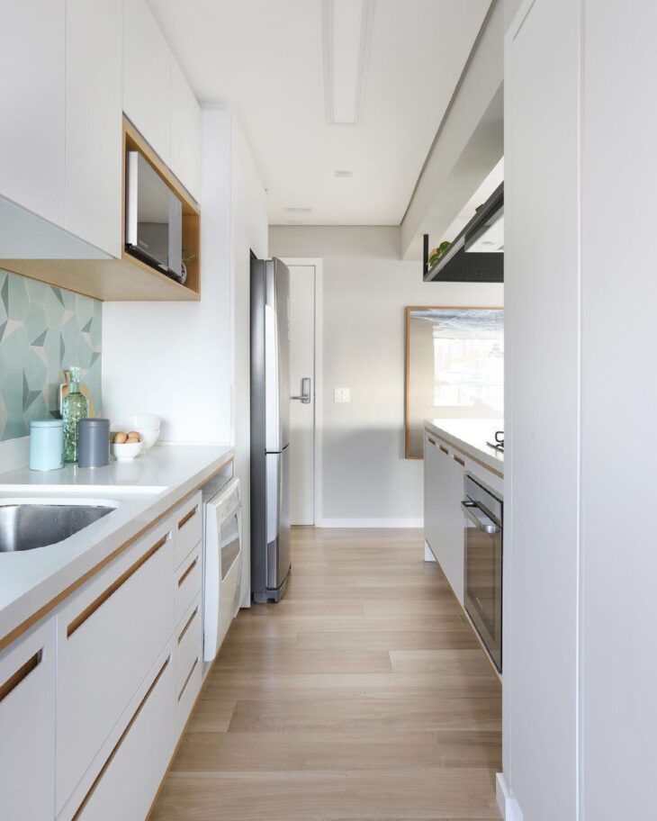 30 formas de agregar un gabinete de cocina blanco a tu proyecto
