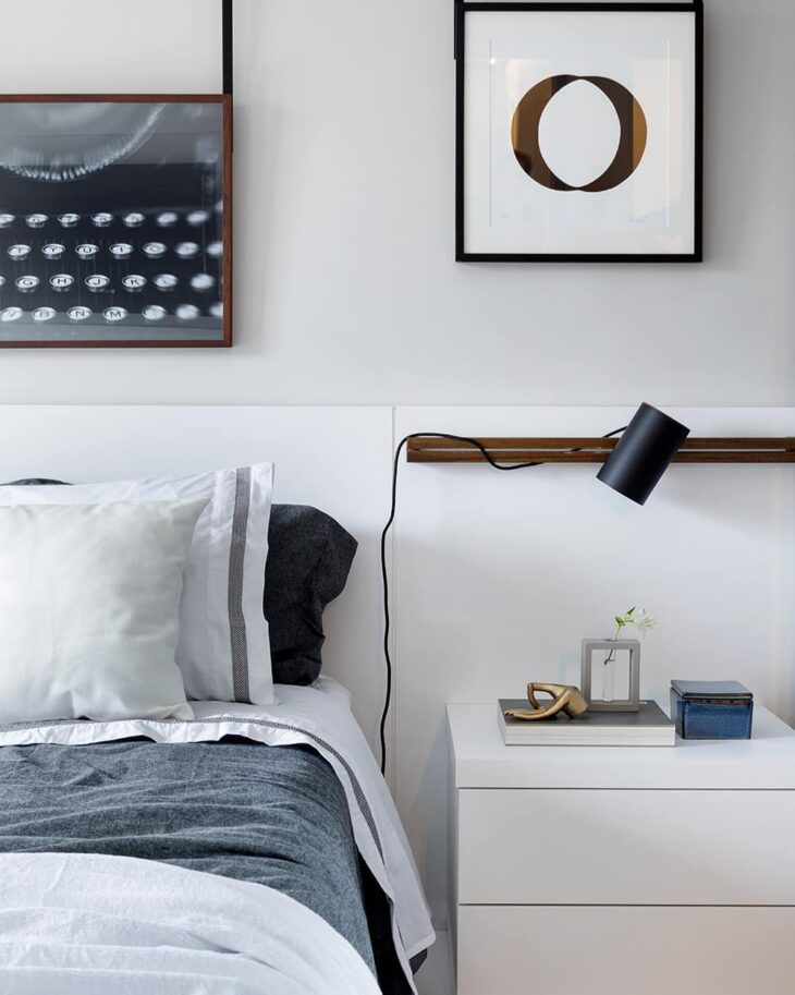 65 hermosas imágenes de cabeceros de yeso para tu dormitorio