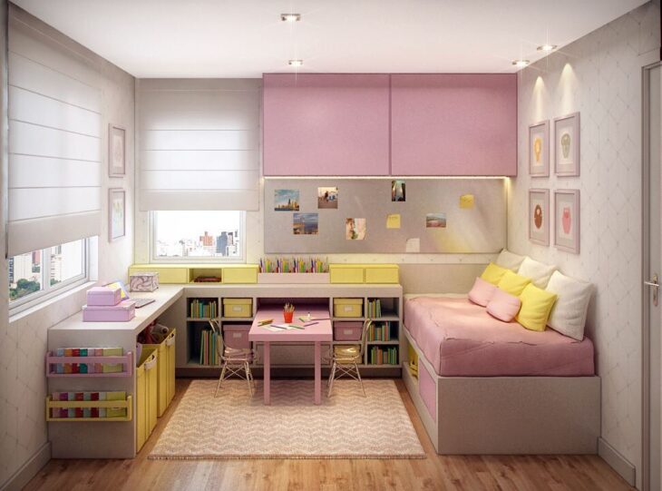 60 modelos de dormitorios amarillos para hacer el ambiente acogedor