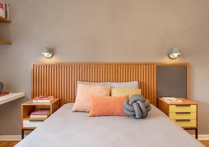 60 ideas de cabeceras de listones que transformarán tu dormitorio