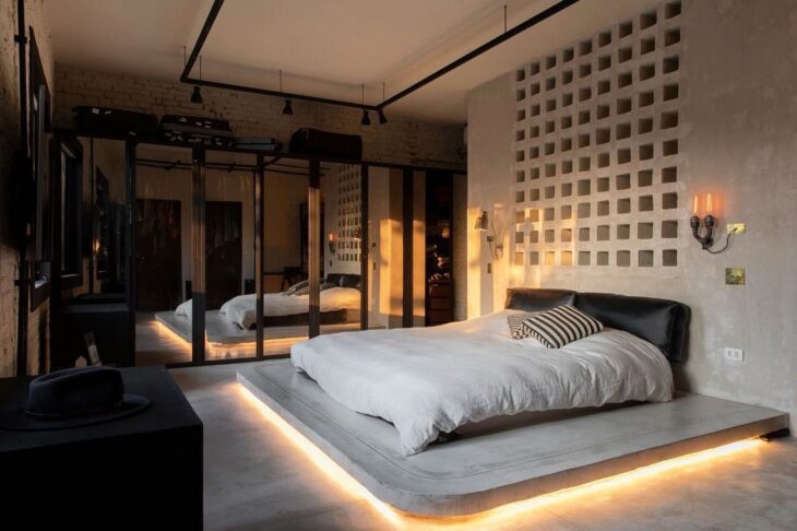 70 ideas para un dormitorio de estilo industrial