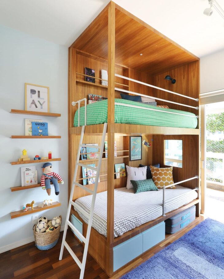 45 ideas para tener una bonita y funcional habitación compartida entre hermanos